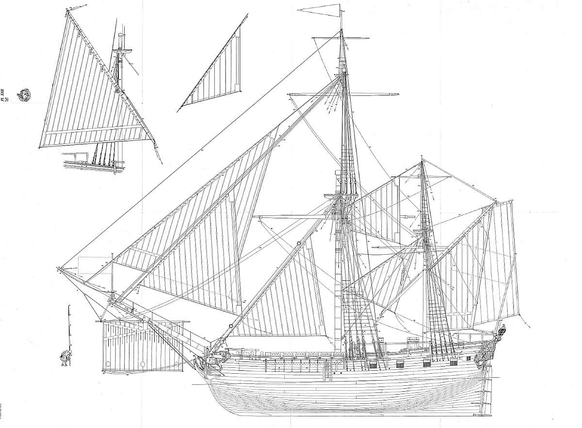 plan Bombardier HMS Salamander 1687.jpg